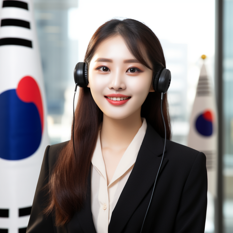 Korean language interpreter services on call