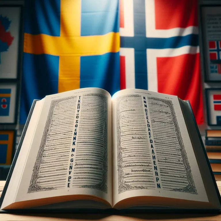 Swedish vs Norwegian language